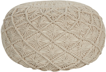 Picture of Puf makrama  50 cm beowy BERKANE