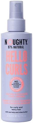 Изображение Purkiama formavimo priemon garbanotiems ir banguotiems plaukams Noughty Hello Curls Primer, 200ml