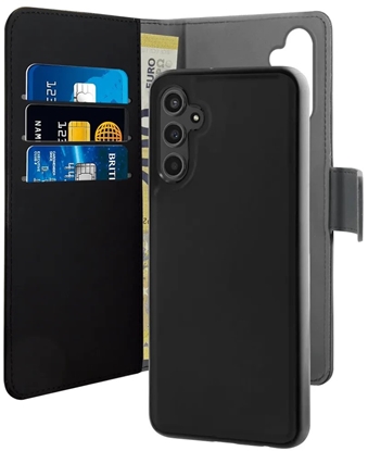 Attēls no PURO Wallet Detachable 2 In 1 case For Samsung Galaxy A14 4G, Folio, Samsung, Galaxy A14 4G, Galaxy A14 5G, 16.8 cm (6.6"), Black