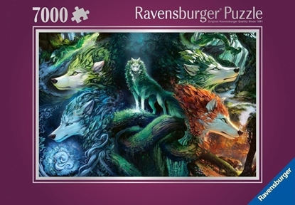 Attēls no Puzzle 2D: Wilki 7000el