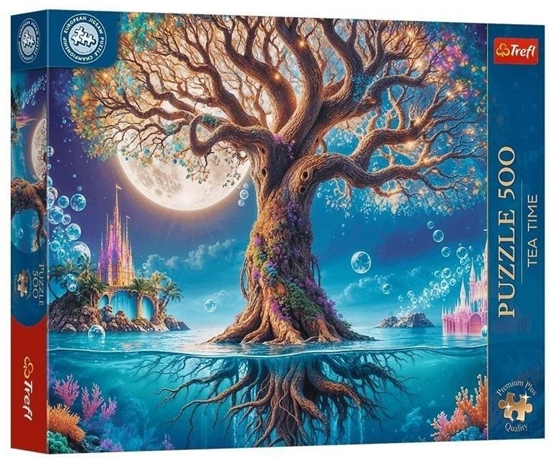 Изображение PUZZLE 500 PremPlus TeaTime Magiczne drzewo 37615