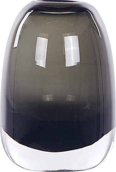 Picture of Ramka Beliani Wazon na kwiaty szklany 18 cm szary FYSKA!