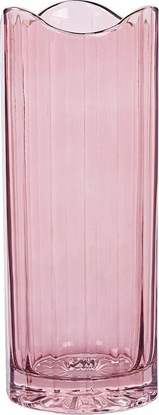 Изображение Ramka Beliani Wazon na kwiaty szklany 30 cm róowy PERDIKI!