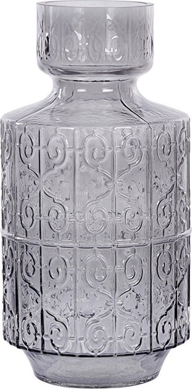 Picture of Ramka Beliani Wazon na kwiaty szklany 33 cm szary DIKELLA!