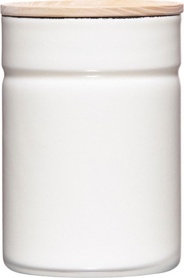 Изображение Riess RIESS - Pojemnik kuchenny z drewnian pokryw 0,5l Pure White