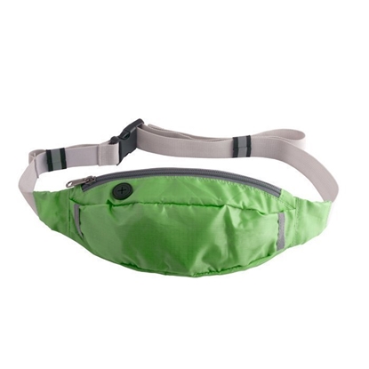 Attēls no Riff ACTIVE jostas soma ar rāvējslēdzēju 25 x 10 x 6 cm neona zaļa