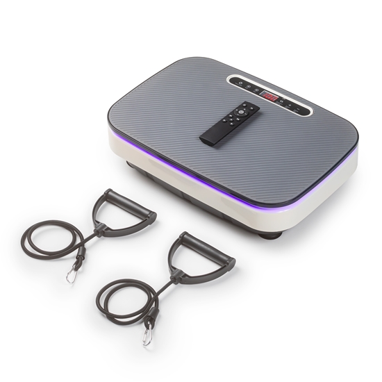 Picture of Riff EX400 vibrācijas plāksne ar pretestības lentēm 3in1 mājas treniņiem/ķermeņa veidošanai