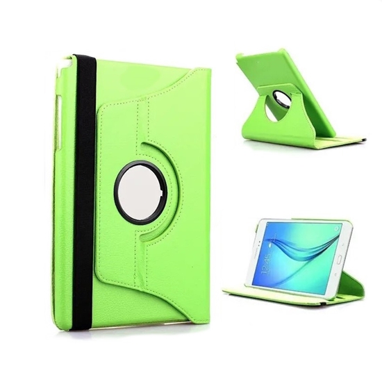 Picture of Riff planšetdatora maciņš ar 360 grādu rotējošu kronšteinu atlokāms eco ādas vāciņš un ekrāna aizsargu preks Samsung Galaxy Tab 2 10.1 P5100 P5110 P7500 P7510 zaļš