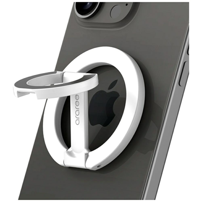 Изображение Ring stand Araree A-Ring MagSafe GripTok white