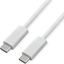 Attēls no Roline USB4 Gen3x2 Cable, with Emark, C–C, M/M, 240W, white, 2 m
