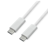 Изображение Roline USB4 Gen3x2 Cable, with Emark, C–C, M/M, 240W, white, 2 m