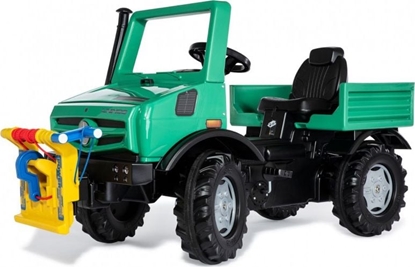 Picture of Rolly Toys Ciarówka Samochód na Peday Unimog Mercedes-Benz Wycigarka