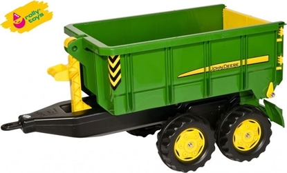 Picture of Rolly Toys Rolly Toys dua Dwuosiowa Przyczepa John Deere Wywrotka