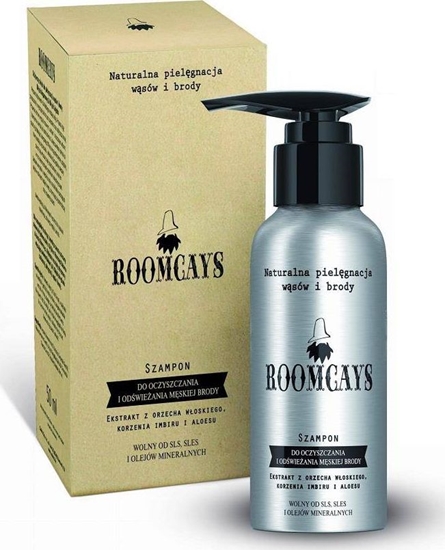 Picture of Roomcays ROOMCAYS_Szampon do oczyszczania i odwieania mskiej brody 120ml