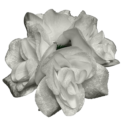 Picture of Rotājums Roze 15cm, sudraba