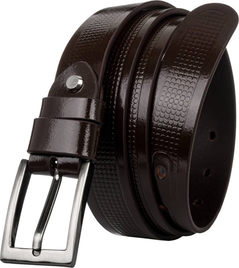 Picture of Rovicky Pasek mski ze skóry naturalnej licowej z ozdobnym toczeniem Rovicky 90 cm