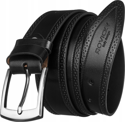 Attēls no Rovicky Szeroki, Skórzany Pasek Mski - Rovicky
