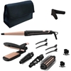 Picture of Rowenta Infinite Looks CF4231F0 hair styling tool Multistyler Warm Black, Bronze 1.8 m