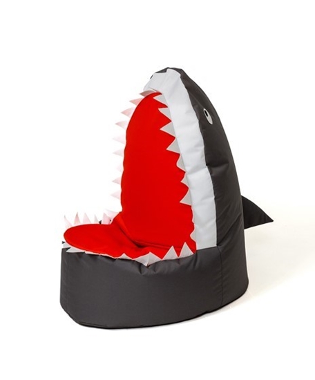 Picture of Sako bag pouf Shark black XXL 100 x 60 cm