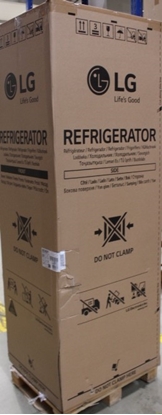 Picture of SALE OUT. LG GBV3200DPY Refrigerator, Free-standing, Bottom freezer, D, Height 2.03 m, Net fridge 277 L, Net freezer  110 L, Silver | LG Refrigerator | GBV3200DPY | Energy efficiency class D | Free standing | Combi | Height 203 cm | No Frost system | Frid