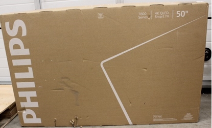 Изображение SALE OUT. Philips 50PUS7810/12 50" (126cm) QLED 4K TV | Philips 50PUS7810/12 | 50 | Smart TV | TITAN OS | UHD | Black | DAMAGED PACKAGING