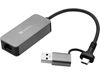 Picture of Sandberg 136-68 USB-C/A 2.5 GbE RJ45 Adapter, 2.5 Gigabit Ethernet on USB-C
