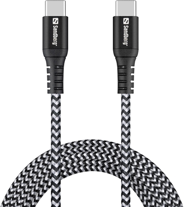Picture of Kabel USB Sandberg USB-C - USB-C 2 m Czarny (441-67)