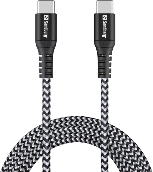 Picture of Kabel USB Sandberg USB-C - USB-C 2 m Czarny (441-67)