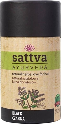 Picture of Sattva Naturalna zioowa farba do wosów Black 150g
