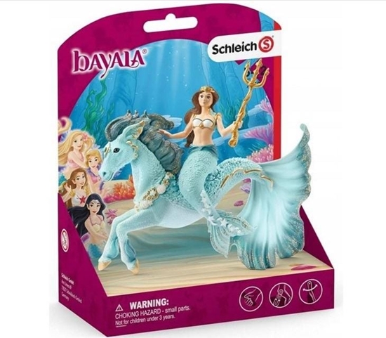 Picture of Schleich bayala Mermaid Eyela on underwater Horse       70594