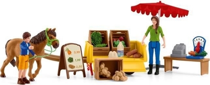 Picture of Schleich Farm World        42528 Mobile Farm Stand