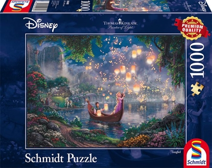 Attēls no Schmidt Spiele Puzzle Disney Roszpunka (59480)