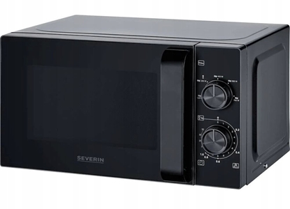 Attēls no SEVERIN Mikrofalówka Solo 20L, obrotowa, szklana, moc 700 W