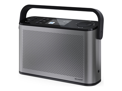 Picture of Sharp OSAKA Stereo Portable Digital Radio | DR-P540(GY) | USB port | Bluetooth | FM radio | Wireless connection