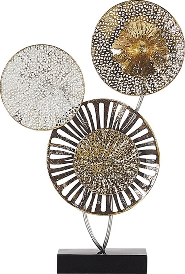 Picture of Shumee Dekoracyjna rzeba metalowa zoto-srebrna URANIUM