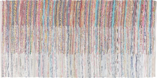 Picture of Shumee Dywan baweniany 80 x 150 cm wielokolorowy MERSIN