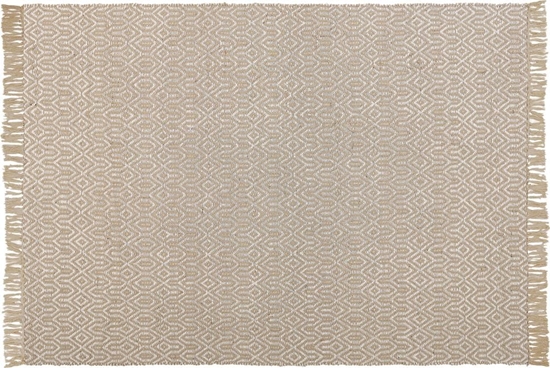 Picture of Shumee Dywan z juty 140 x 200 cm beowy POZANTI