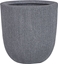 Изображение Shumee Doniczka 44 x 44 x 48 cm szara CHIOS