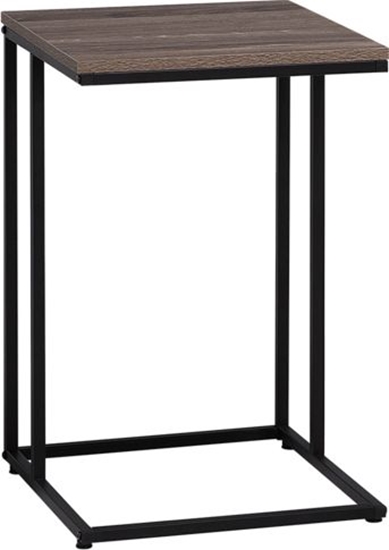 Picture of Shumee Stolik brzowoszare drewno z czarnym TROY