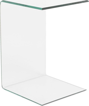 Изображение Shumee Stolik szklany przezroczysty LOURDES