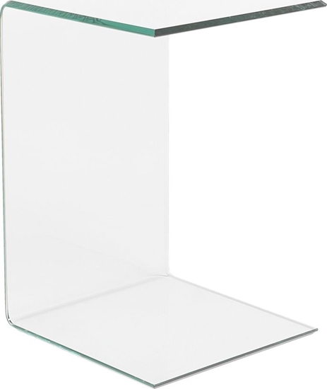 Изображение Shumee Stolik szklany przezroczysty LOURDES