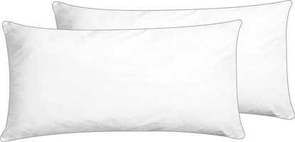 Attēls no Shumee Zestaw 2 poduszek bawenianych 40 x 80 cm SHISPARE