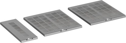 Изображение Siemens LZ11BKP11, Cooker hood filter, Silver, 3 kg, 455 mm, 335 mm, 690 mm