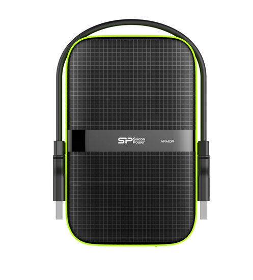 Изображение Silicon Power Armor A60 external hard drive 4000 GB Black, Green
