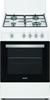Picture of Simfer | Cooker | 4401SGRBB | Hob type Gas | Oven type Gas | White | Width 50 cm | Depth 55 cm | 49 L