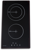 Picture of Simfer | Hob | H3.020.DEBSP | Vitroceramic | Number of burners/cooking zones 2 | Touch | Black