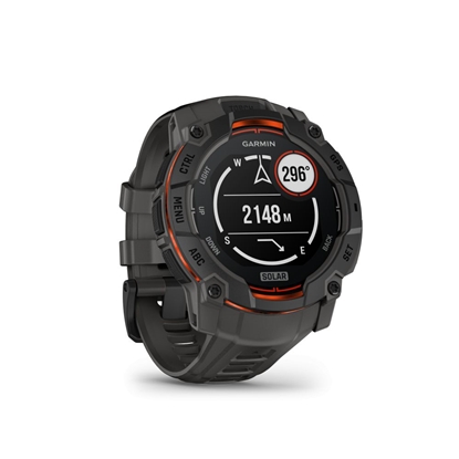 Attēls no SMARTWATCH INSTINCT 3 SOLAR/BLK/CHARC 010-02935-00 GARMIN