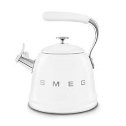 Attēls no SMEG STOVETOP KETTLE 50�STYLE WHITE WKF01WH