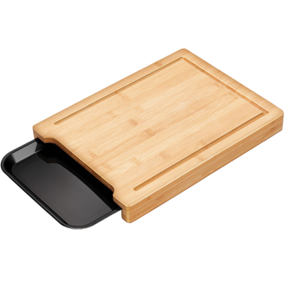 Изображение Smile SDB-5 Bamboo cutting board with tray 36x27x4cm