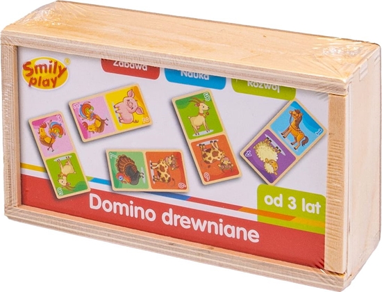 Изображение Smily Play Domino drewniane Zwierzta Smily Play